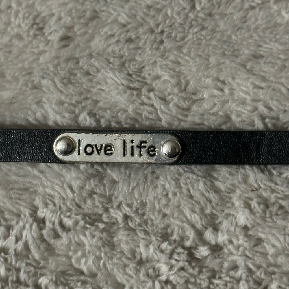 Leather Bracelet NWOT